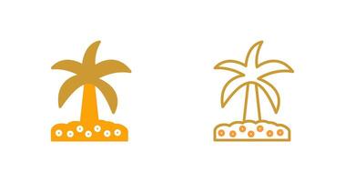 Coconut trees Vector Icon