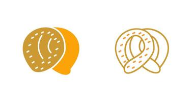 Pretzel Vector Icon