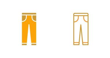 icono de vector de pantalones