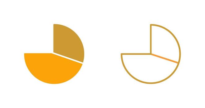 Pie Chart Vector Icon