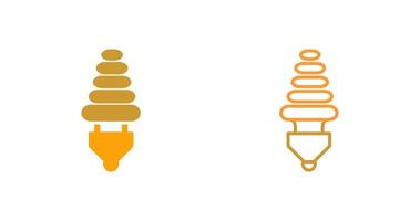 Energy Saver Bulb Vector Icon