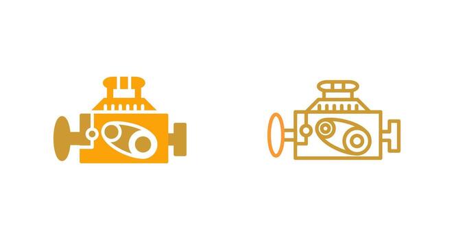Engine Vector Icon