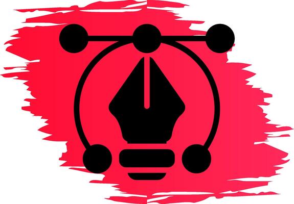 Glyph Line Smart Corner Gradient