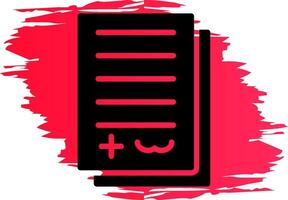 Glyph Line Smart Corner Gradient vector
