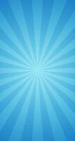 Radiant Pulse Of Ocean Blue With Simple Gradient Light Ray Plain Animation Blank Vertical Video Background