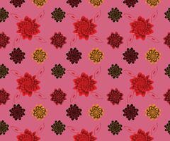 Flower pattern design eps file. vector