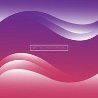 Abstract purple wave background. Dynamic shapes composition. Abstract wave lines background vector