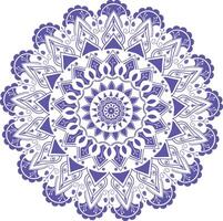 Arábica vector tradicional lujo ornamental mandala diseño antecedentes en oro color diseño y Armada azul color antecedentes floral mandala patrones diseño.