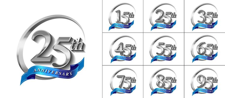 Silver Jubilee Logo Vector Art, Icons, and Graphics for Free Download