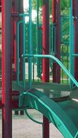 empty Playground in the park video