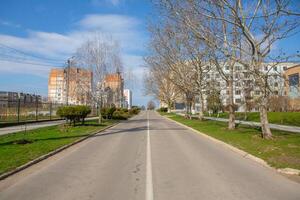 dnestrovsc, Moldavia es un pueblo en del Sur transnistria, cerca el frontera con Ucrania. eso es a el costas de el cuciurgán reservorio y es hogar a el cuciurgán poder estación. foto