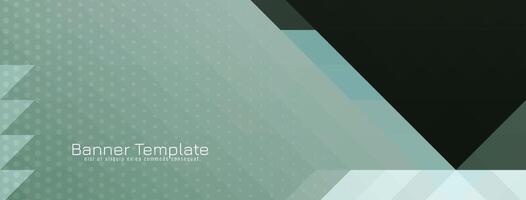 Abstract elegant soft triangular pattern mosaic design banner vector