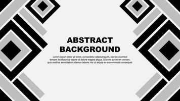 Abstract Black Background Design Template. Banner Wallpaper Vector Illustration. Black
