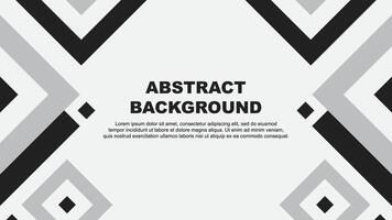 Abstract Grey Background Design Template. Banner Wallpaper Vector Illustration. Grey Template