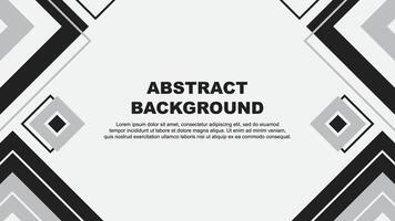 Abstract Grey Background Design Template. Banner Wallpaper Vector Illustration. Grey Background