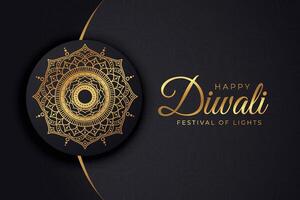 Diwali - Indian festival of lights, design template for postcards, invitations, greeting cards, posters, flyers, background and banner designs. vector