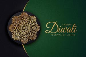 Diwali - Indian festival of lights, design template for postcards, invitations, greeting cards, posters, flyers, background and banner designs. vector