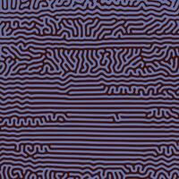 Abstract turing lines organic shape patterns background vector