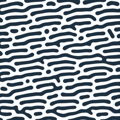 Diffusion seamless patterns. Modern bio organic Turing design