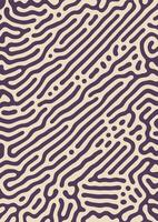 turing pattern structure oraganic lines background vector