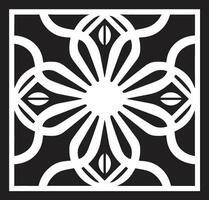 Deco Elegance Black Emblem Featuring Art Deco Frame in Vector Glamorous Lines Monochromatic Vector Logo with Art Deco Frame