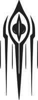 Neural Net Elegance Monochrome Vector Logo for Cybernetic Bliss Code Symphony Sleek Black Emblem Illustrating Cybernetic Harmony