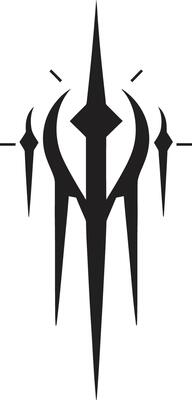Circuit Couture Elegant Monochrome Symbol for Cybernetic Lovers Digital Dynamics Sleek Black Icon Featuring Cybernetic Vector Logo