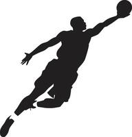 Gravity Guru Basketball Player Dunk Logo in Vector Prowess Slam Saga Vector Art for Dunking Legends