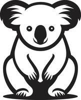 Tree Top Treasure Crest Vector Design for Koala Conservation Arboreal Ambassador Badge Koala Vector Logo for Nature Harmony