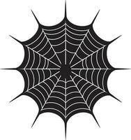 palmeado preguntarse insignias intrincado araña con araña web icono ocho patas majestad cresta elegante vector logo para delgado gracia