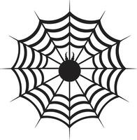 pegajoso situación Insignia enredado araña web vector para intrigante diseño girar obra maestra insignias ingenioso araña y web icono para impactante marca