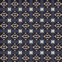 Circles and Dots Seamless Pattern vector