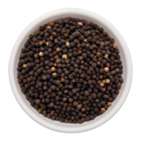 AI generated Black pepper is a top spice isolated png