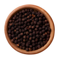 AI generated Black pepper is a top spice isolated png