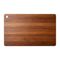 ai gegenereerd houten bord geïsoleerd Aan transparant achtergrond png