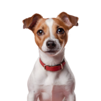 ai generato trasparente sfondo con Jack russell terrier isolato png