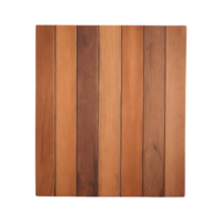 AI generated Wooden board isolated on transparent background png