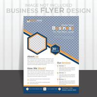 Creative Flyer Design Template, Vector illustration design template..
