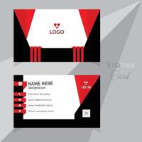 Modern presentation card for business and personal use, simple business card vector template, Vector illustration design, Unique visiting card design.