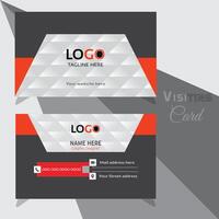 Unique Visiting Card Design, Vector Design Template.