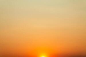 Beautiful , luxury soft gradient orange gold clouds and sunlight on the blue sky perfect for the background, take in everning,Twilight, Large size, high definition landscape photo