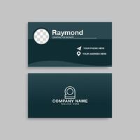 simple business card design vector