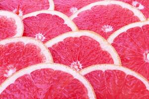 grapefruit slices background photo