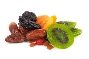 Dry fruits isolated photo