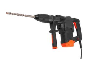 Rotary hammer with a drill photo