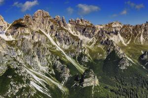 Mountain landscape of the Stubai Alps photo