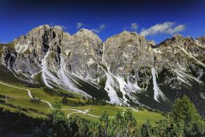 Mountain landscape of the Stubai Alps photo