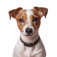 ai généré transparent Contexte avec jack Russell terrier isolé png