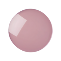 AI generated Top view of a round transparent background isolated png