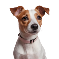 AI generated Transparent background with jack russell terrier isolated png